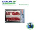 PLACA DE SINALIZAÇÃO 15x20 cm x 1,0MM PLACA DE SINALIZAÇÃO 15x20 cm x 1,0MM